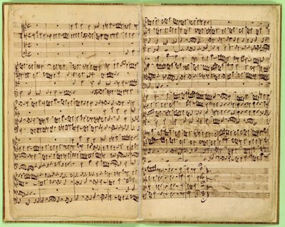 Pages from Score of the 